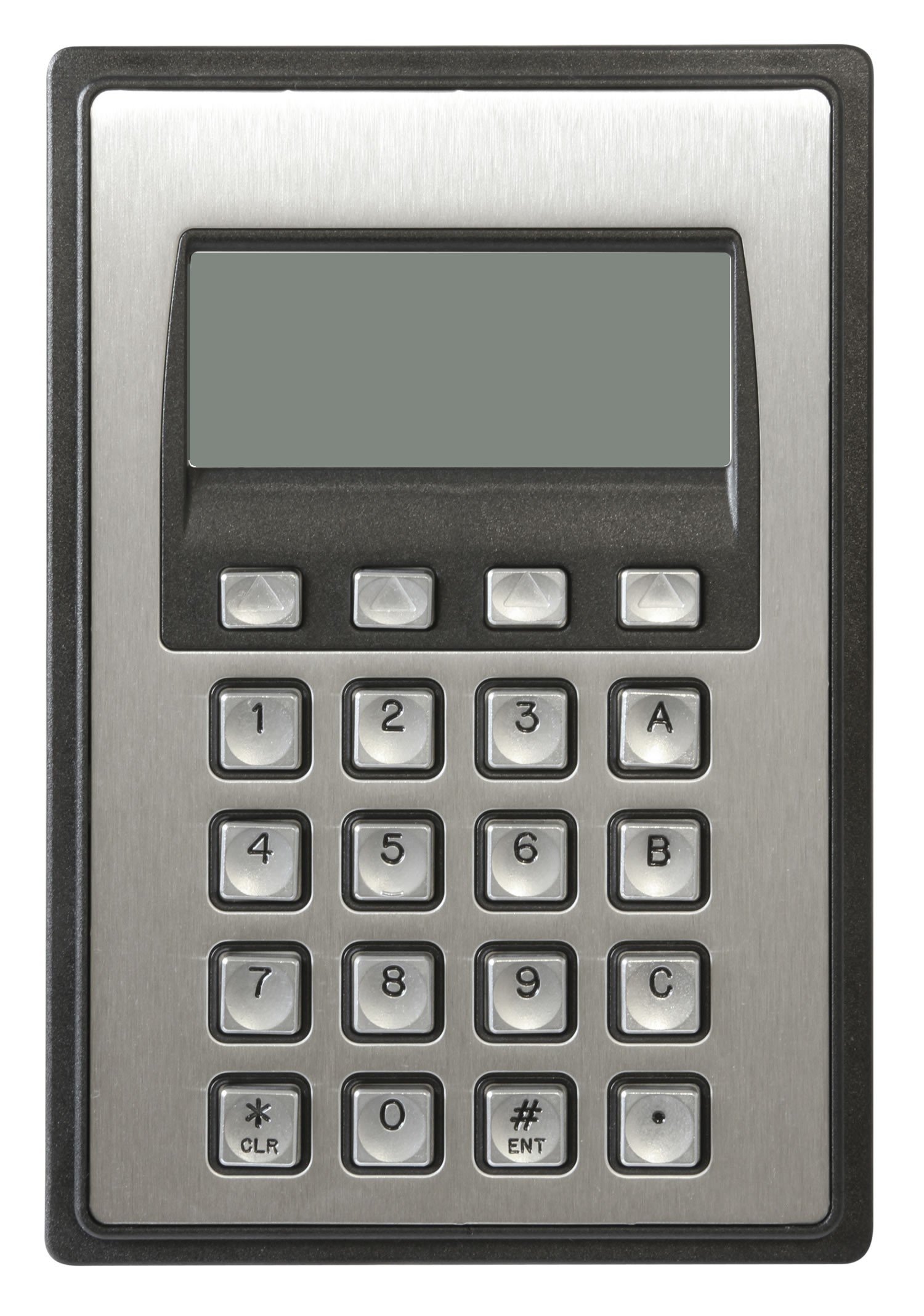 5000 series 16 key vandal resistant keypad with an integrated