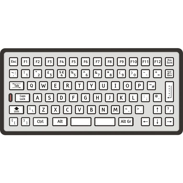 British computer keyboard