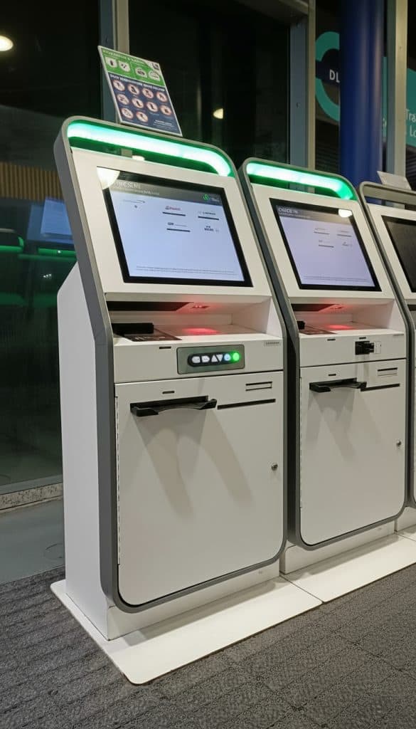 Storm's NavBar installed in a self check-in kiosk